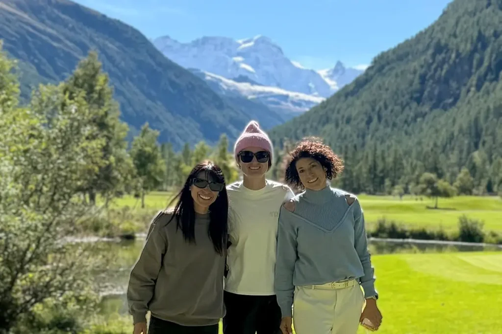 Das Team vom Camping Alphubel in Täsch